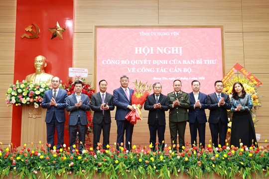 Ông Nguyễn Mạnh Quyền được chỉ định giữ chức Phó Bí thư Tỉnh ủy Hưng Yên