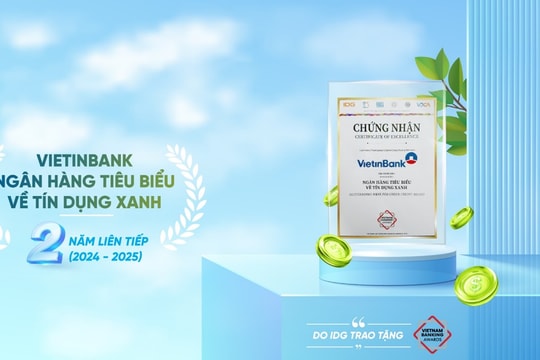 Những bước tiến vững chắc trên hành trình ESG của VietinBank
