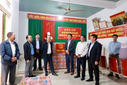 Giám sát góp phần vào thành công của cuộc bầu cử tại Nghệ An