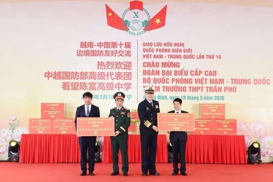 Lan tỏa tình hữu nghị Việt - Trung từ ngôi trường THPT Trần Phú