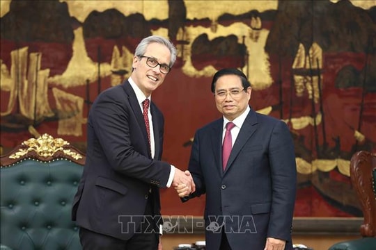 Thủ tướng Phạm Minh Chính tiếp Đoàn thanh tra chống khai thác IUU của Ủy ban châu Âu