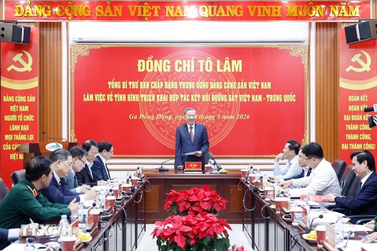 Thúc đẩy kết nối đường sắt Việt Nam - Trung Quốc