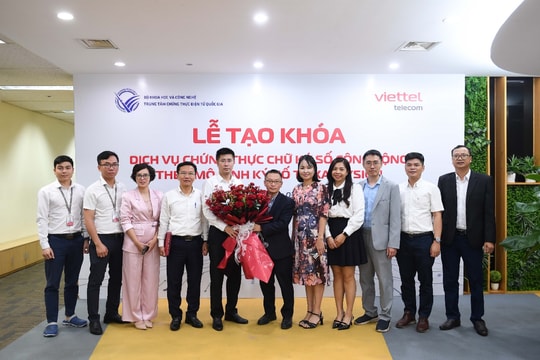 Viettel Telecom tổ chức Lễ tạo khóa chứng thư số MySign, củng cố nền tảng tin cậy cho giao dịch số