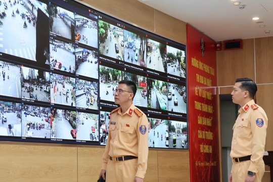 Camera AI “soi” vi phạm, từng bước gỡ nút thắt giao thông Thủ đô