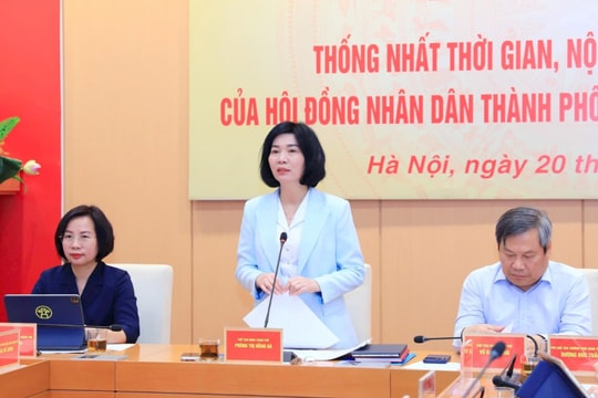 Kỳ họp thứ nhất, HĐND TP. Hà Nội khóa XVII dự kiến khai mạc ngày 30/3