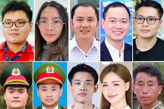 Bảng vàng thành tích "khủng" của 10 gương mặt trẻ Việt Nam tiêu biểu năm 2025
