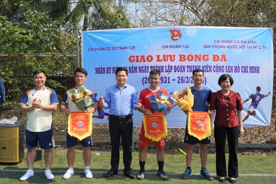 Chi đoàn Cơ quan đại diện Văn phòng Quốc hội tại miền Trung và Tây Nguyên: Nhiều hoạt động ý nghĩa chào mừng 95 năm ngày thành lập Đoàn TNCS Hồ Chí Minh