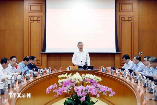 Thông báo Kết luận của Tổng Bí thư Tô Lâm tại Phiên họp chuyên đề về công nghệ chiến lược