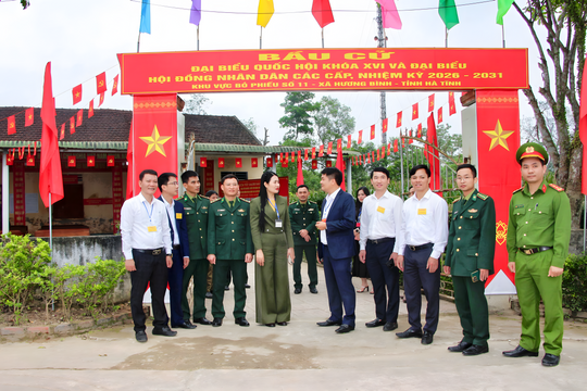 Từ giám sát chặt chẽ đến thành công cuộc bầu cử ở Hà Tĩnh