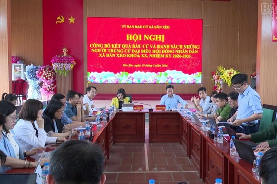 Xã Bản Xèo, Lào Cai: 19 đại biểu trúng cử HĐND khóa XX, nhiệm kỳ 2026 - 2031