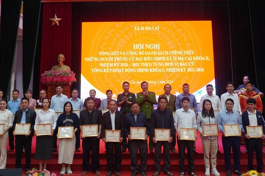 Xã Si Ma Cai, Lào Cai: 24 người trúng cử đại biểu HĐND xã