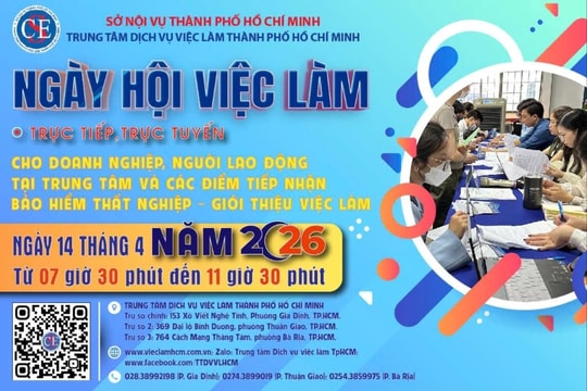 Trung tâm Dịch vụ việc làm Thành phố Hồ Chí Minh: Hỗ trợ hiệu quả các chế độ bảo hiểm thất nghiệp và giới thiệu việc làm