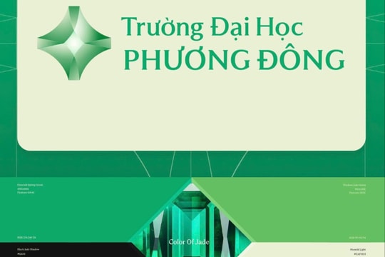Trường Đại học Phương Đông ra mắt hệ thống nhận diện thương hiệu mới