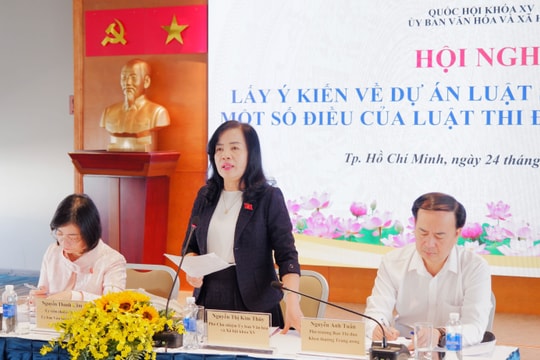 Lấy ý kiến về dự án Luật sửa đổi, bổ sung một số điều của Luật Thi đua, khen thưởng
