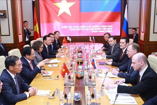 Thủ tướng Phạm Minh Chính thăm, làm việc với đối tác hàng đầu của Việt Nam về dầu khí