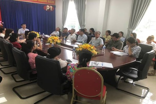 Quyết tâm hoàn thành chỉ tiêu 100% học sinh tham gia BHYT