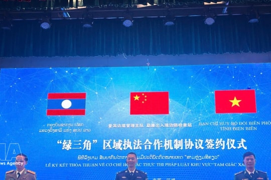 Law enforcement cooperation mechanism along Vietnam – China – Laos border launched