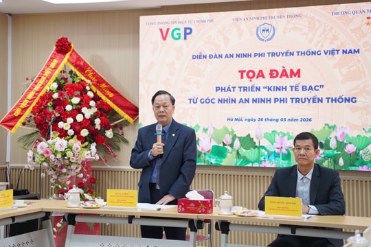 Khai mở tiềm năng “kinh tế bạc” từ góc nhìn an ninh phi truyền thống