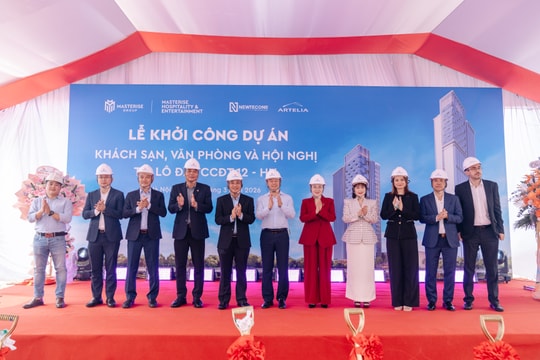 Khởi công tổ hợp khách sạn và văn phòng cao cấp do Masterise Group phát triển tại Đông Anh, Hà Nội
