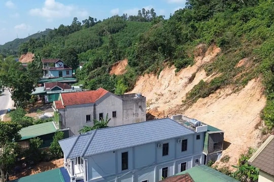 Nghệ An: Công bố tình huống khẩn khu vực có nguy cơ sạt lở ở xã Tân Kỳ