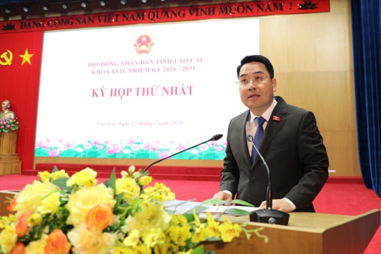 Ông Nguyễn Tuấn Anh tái đắc cử Chủ tịch UBND tỉnh Lào Cai