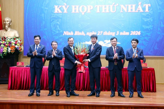 Ninh Bình khai mạc Kỳ họp thứ Nhất, HĐND tỉnh Khóa XVI, nhiệm kỳ 2026 – 2031