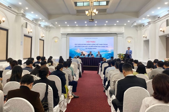 An ninh năng lượng cần cách tiếp cận toàn diện