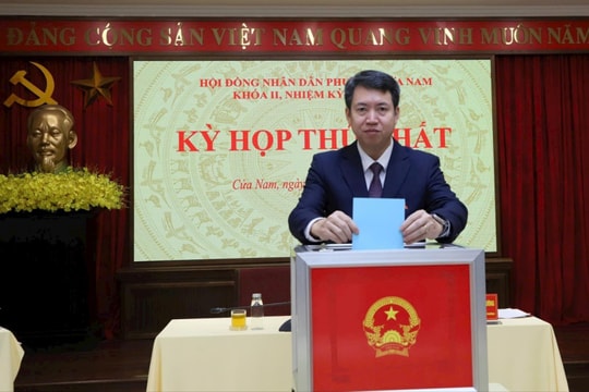 Hà Nội: Phường Cửa Nam kiện toàn các chức danh lãnh đạo HĐND và UBND phường nhiệm kỳ 2026-2031