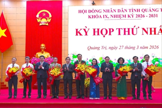 Quảng Trị: Ông Nguyễn Đăng Quang tái đắc cử Chủ tịch HĐND tỉnh khóa IX