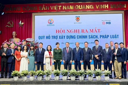Chính thức ra mắt Quỹ Hỗ trợ xây dựng chính sách, pháp luật