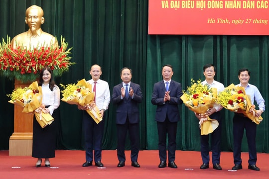 Hà Tĩnh: Bầu cử thành công, tạo nền tảng cho nhiệm kỳ mới vận hành hiệu quả