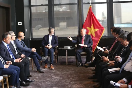 Deputy PM meets with leaders of UN, leading US corporations