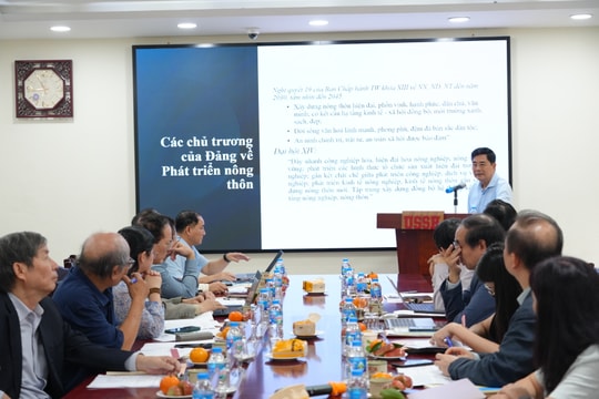 Tạo nền tảng thể chế, nhân lực, công nghệ để nông thôn Việt Nam phát triển bền vững