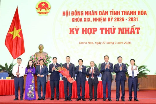 Ông Nguyễn Hồng Phong giữ chức Chủ tịch HĐND tỉnh Thanh Hóa