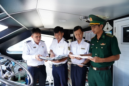 Bộ đội Biên phòng An Giang tăng cường phối hợp quản lý hoạt động hàng hải và thủy nội địa
