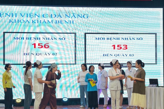 Bệnh viện C Đà Nẵng: Lấy sự hài lòng của người bệnh làm thước đo thi đua thông qua cuộc thi "sát hạch" hàng năm