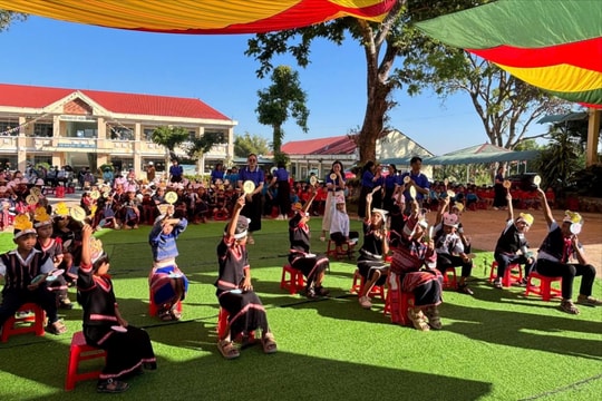 Gia Lai: Đa dạng hình thức giao lưu, nâng cao kỹ năng tiếng Việt cho học sinh