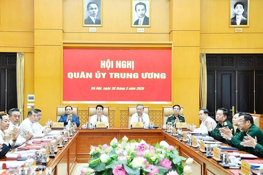 Tổng Bí thư Tô Lâm chủ trì Hội nghị Quân ủy Trung ương