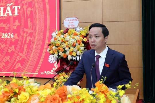 Ông Lê Hải Hòa tái đắc cử Chủ tịch UBND tỉnh Cao Bằng