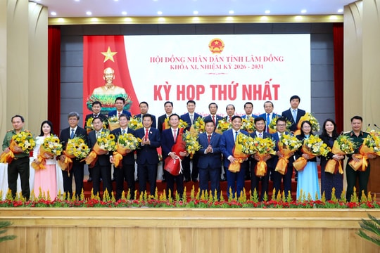 Kiện toàn bộ máy UBND tỉnh Lâm Đồng nhiệm kỳ 2026 - 2031
