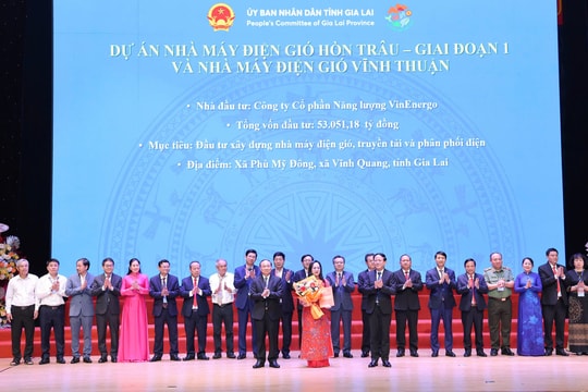 VinEnergo hợp tác phát triển cụm nhà máy điện gió trị giá gần 8 tỷ USD tại gia lai