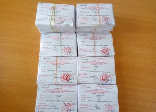Thẻ cử tri sau khi công dân đã bỏ phiếu xong thì xử lý như thế nào?