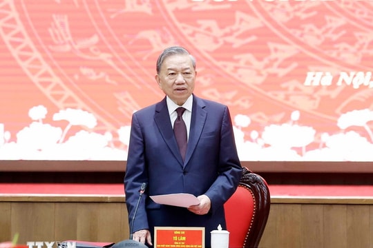 Tổng Bí thư Tô Lâm: Ban Thường vụ Thành ủy Hà Nội cần tiếp tục phát huy cao độ tinh thần làm việc quyết liệt