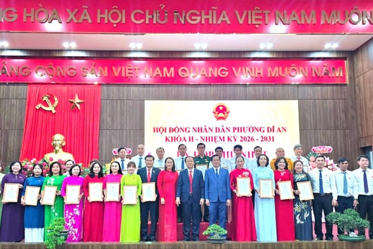 TP. Hồ Chí Minh: Phường Dĩ An kiện toàn nhân sự chủ chốt nhiệm kỳ 2026 – 2031