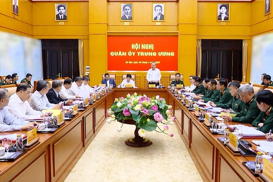 Tổng Bí thư Tô Lâm chủ trì Hội nghị Quân ủy Trung ương
