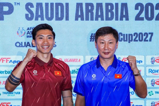 Vòng loại cuối Asian Cup 2027 Việt Nam - Malaysia: HLV Kim Sang-sik tự tin Việt Nam sẽ giành chiến thắng