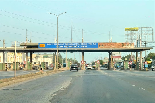 Đồng Nai: Tháo dỡ 2 trạm thu phí trên Quốc lộ 51 trước Lễ 30/4