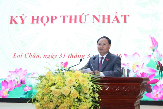 Ông Lê Minh Ngân được bầu giữ chức Chủ tịch HĐND tỉnh Lai Châu khóa XVI