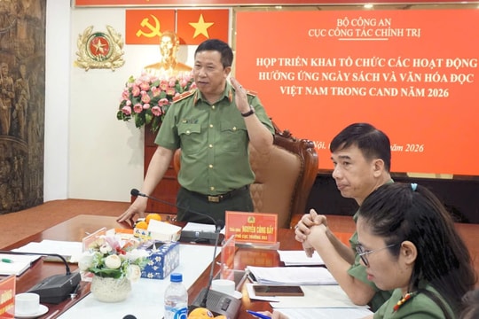 Nhiều hoạt động hưởng ứng Ngày Sách và Văn hóa đọc trong Công an nhân dân