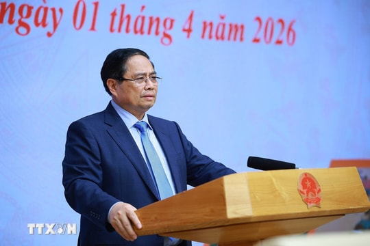 Thủ tướng Phạm Minh Chính: Phòng, chống thiên tai phải gắn với thực hiện 2 mục tiêu chiến lược 100 năm